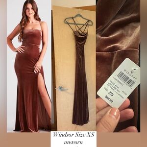 Windsor Velvet Dress